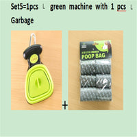 TrailScoop Fold Scooper – Folding Dog Poop Scooper — Set25 / Garbage Bag S and L — Everyday Essentials — pet travel Australia