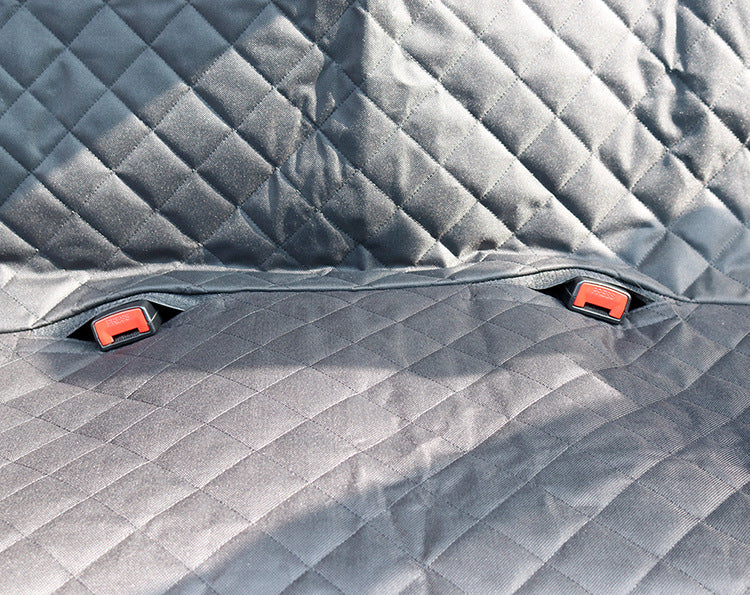 CalmBench Dog Car Hammock – Waterproof Back-Seat Hammock — Orange — The Signature Edit — pet travel Australia