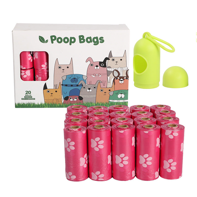 TrailBag Waste Bag Dispenser – Dog Waste Bags & Holder — Black 6 Rolls + Dispenser — Everyday Essentials — pet travel Australia