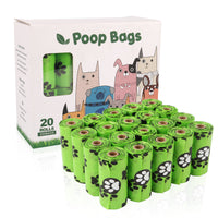 TrailBag Waste Bag Dispenser – Dog Waste Bags & Holder — Green 20 rolls — Everyday Essentials — pet travel Australia