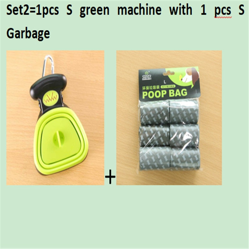 TrailScoop Fold Scooper – Folding Dog Poop Scooper — Blue / L — Everyday Essentials — pet travel Australia