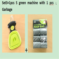 TrailScoop Fold Scooper – Folding Dog Poop Scooper — Blue / S — Everyday Essentials — pet travel Australia