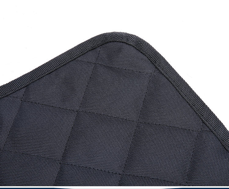 CalmBench Dog Car Hammock – Waterproof Back-Seat Hammock — A Black with Blue Leash — The Signature Edit — pet travel Australia