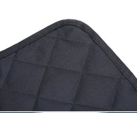 CalmBench Dog Car Hammock – Waterproof Back-Seat Hammock — A Black with Blue Leash — The Signature Edit — pet travel Australia