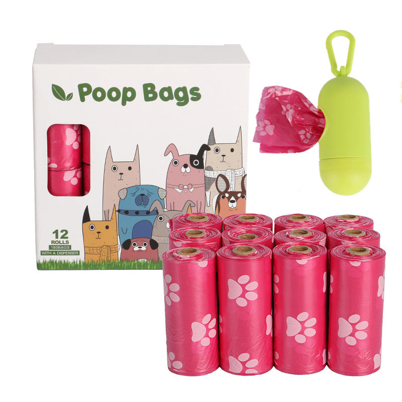 TrailBag Waste Bag Dispenser – Dog Waste Bags & Holder — White 1 Roll — Everyday Essentials — pet travel Australia
