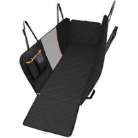 CalmBench Dog Car Hammock – Waterproof Back-Seat Hammock — Black Belt Mesh — The Signature Edit — pet travel Australia