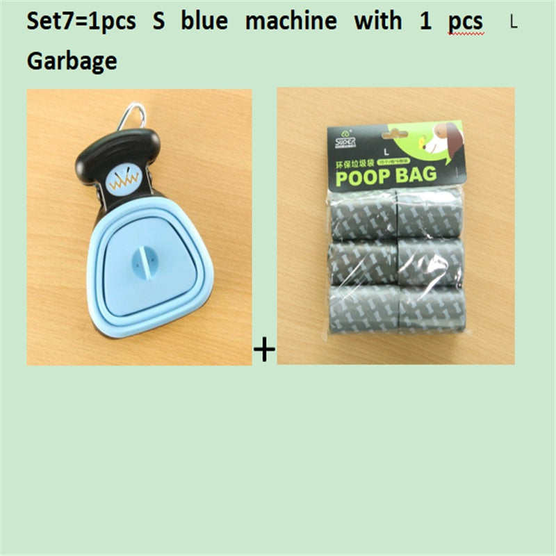 TrailScoop Fold Scooper – Folding Dog Poop Scooper — GreenWhite / L — Everyday Essentials — pet travel Australia
