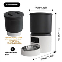 StayFed Autofeeder 4L – Timed 4L Pet Feeder — Home While You're Away — pet travel Australia