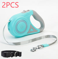 ReachLock Retractable Dog Lead – Retractable Lead with Lock — Purple / 3 m / 2-pack · Lead + collar — The Signature Edit — pet travel Australia