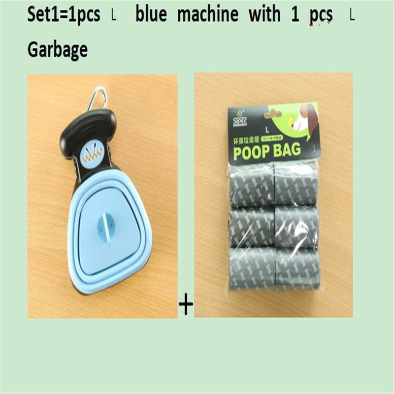 TrailScoop Fold Scooper – Folding Dog Poop Scooper — Set 2 / GreenSXS — Everyday Essentials — pet travel Australia