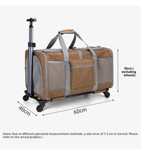 RollCabin Soft Carrier – Wheeled Soft Pet Carrier — Carriers & Cabin — pet travel Australia