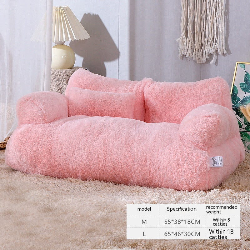 PerchLoaf Raised Cat Bed – Elevated Cat Sofa