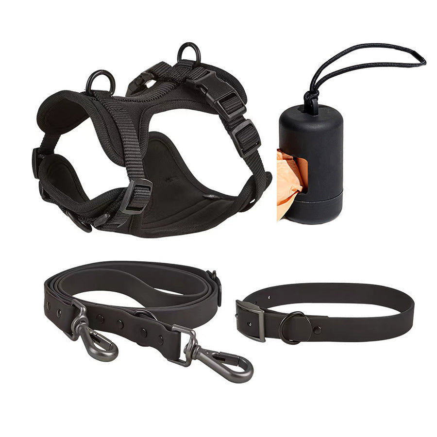 TrailGuard Harness Set – Harness Lead and Collar Set — Green / M — Everyday Walks — pet travel Australia