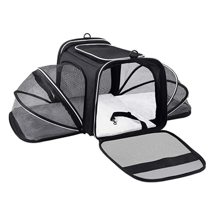 GrowSpace Soft Carrier – Expandable Soft Pet Carrier — Carriers & Cabin — pet travel Australia