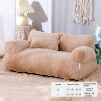 PerchLoaf Raised Cat Bed – Elevated Cat Sofa — L / Cherry Blossom Powder — Weekends Away — pet travel Australia