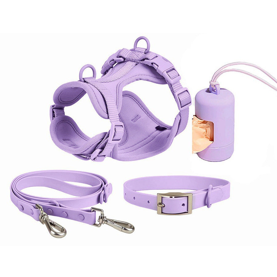 TrailGuard Harness Set – Harness Lead and Collar Set — Green / L — Everyday Walks — pet travel Australia