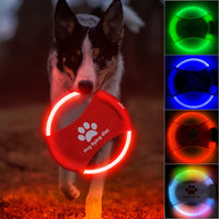 GlowCatch Light-Up Dog Disc — Fur & Far