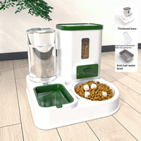 LiftBowl Feeding Station – Elevated Food and Water Station — Premium Grey Steel Bowl — Home While You're Away — pet travel Australia