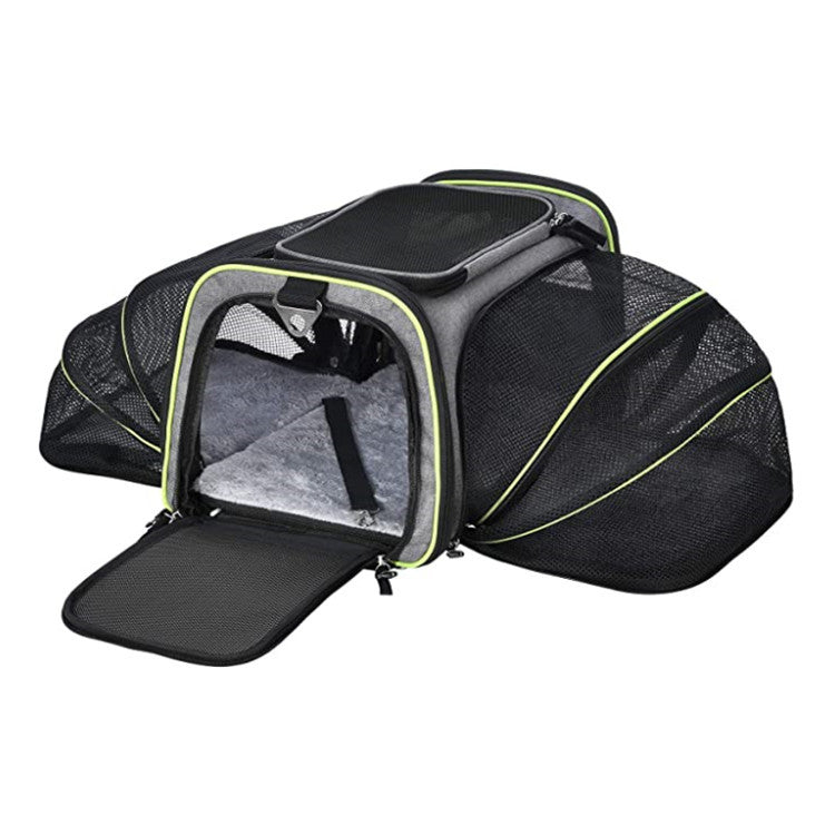 GrowSpace Soft Carrier – Expandable Soft Pet Carrier — Carriers & Cabin — pet travel Australia