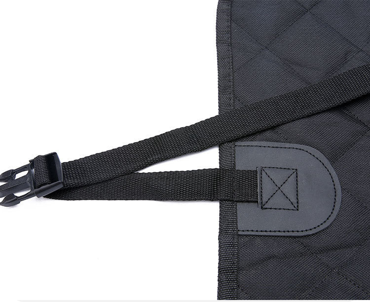 CalmBench Dog Car Hammock – Waterproof Back-Seat Hammock — B Black — The Signature Edit — pet travel Australia