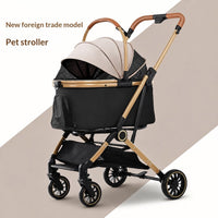 FoldGo Pet Stroller – One-Touch Folding Pet Stroller — Weekends Away — pet travel Australia