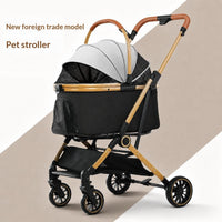 FoldGo Pet Stroller – One-Touch Folding Pet Stroller — Weekends Away — pet travel Australia