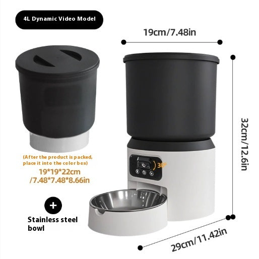 StayFed Autofeeder 4L – Timed 4L Pet Feeder — Home While You're Away — pet travel Australia