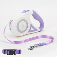 ReachLock Retractable Dog Lead – Retractable Lead with Lock — Orange / 3 m / Lead + collar — The Signature Edit — pet travel Australia
