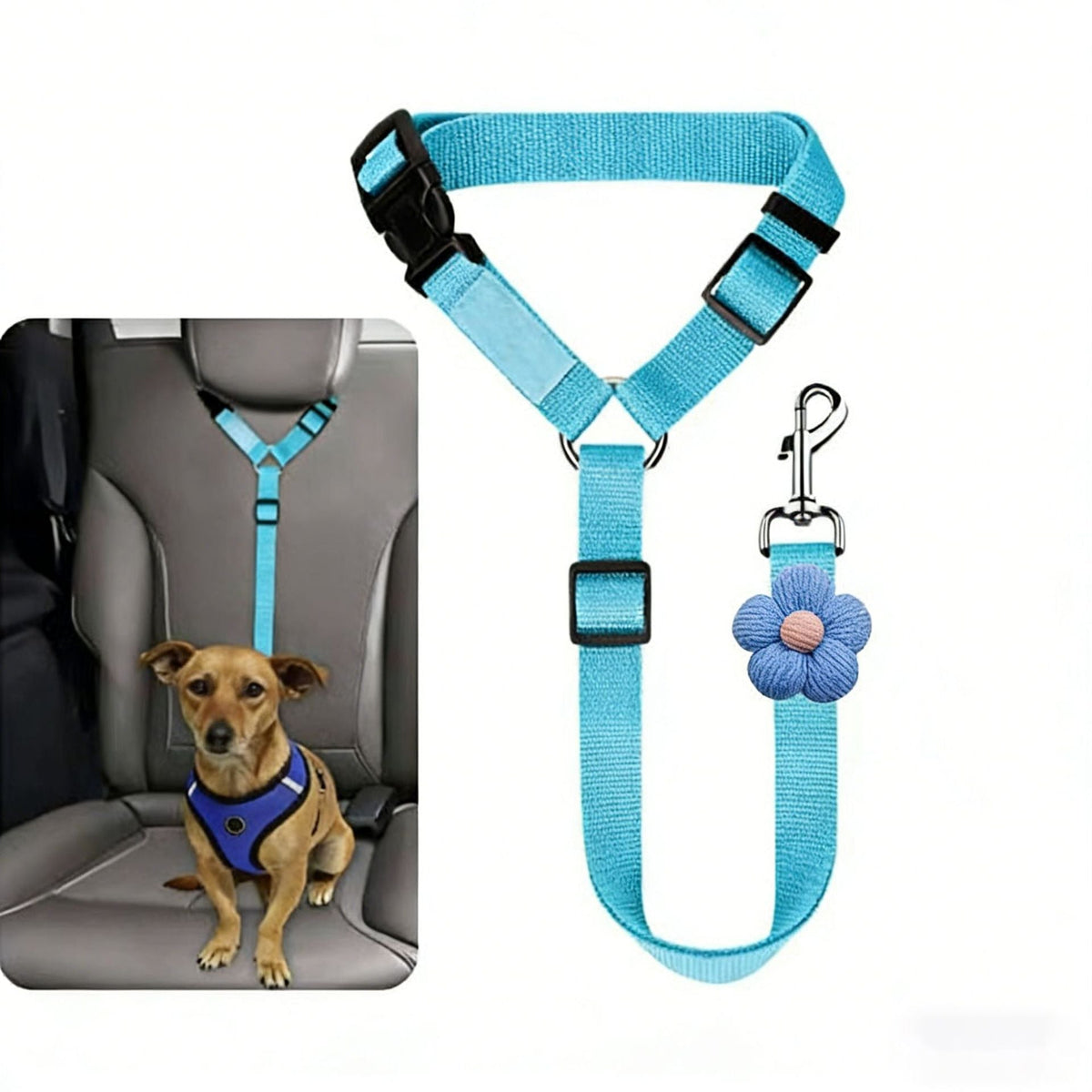 CabinClip Car Tether - Sky Blue