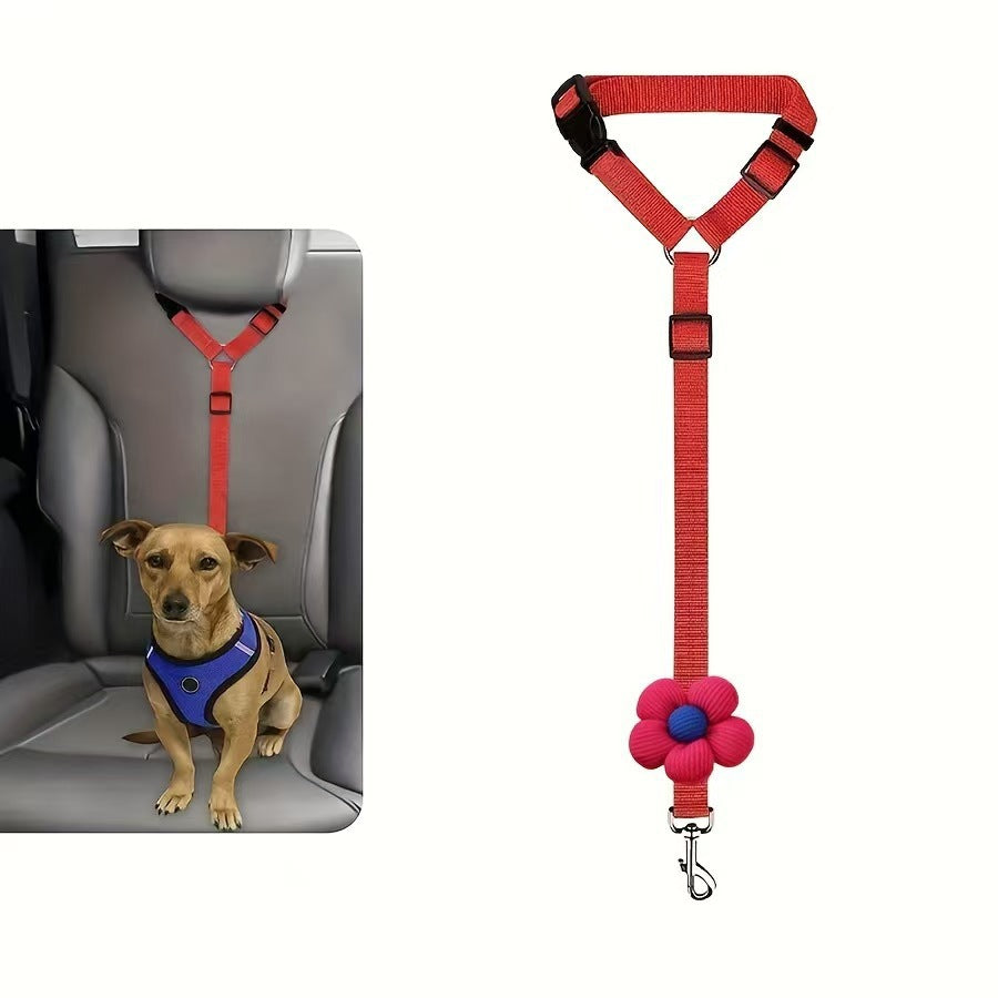 CabinClip Car Tether – Reflective Dog Car Tether — Dark Blue / 2.5 × 55 cm — Road Trip Essentials — pet travel Australia