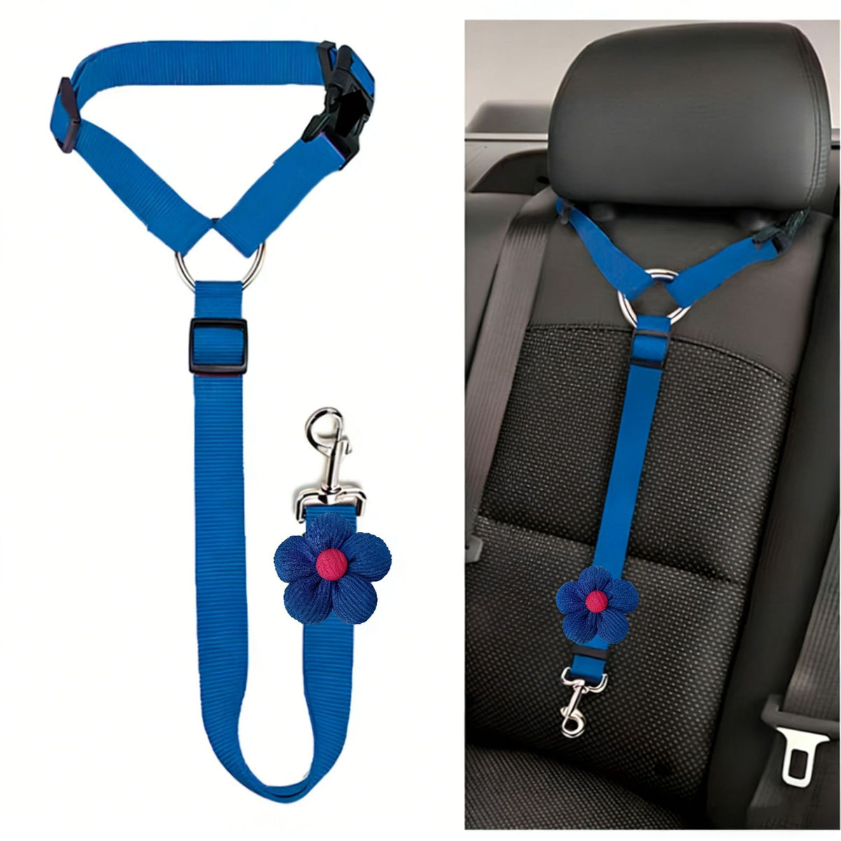 CabinClip Car Tether – Reflective Dog Car Tether — Road Trip Essentials — pet travel Australia