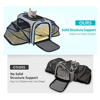 GrowSpace Soft Carrier – Expandable Soft Pet Carrier — Green — Carriers & Cabin — pet travel Australia