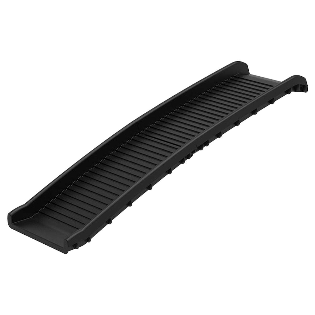 NNEDPE Foldable Car Dog Ramp Vehicle Ladder Step Stairs - Black-1