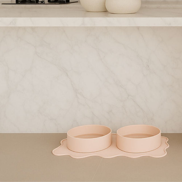 WaveFeed Placemat – Silicone Pet Bowl Placemat